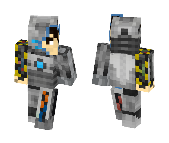 Cool Cyborg Guy Thing - Male Minecraft Skins - image 1