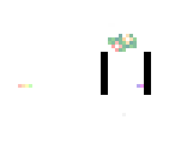 Base w/ flower crown - Flower Crown Minecraft Skins - image 2