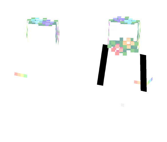 Base w/ flower crown - Flower Crown Minecraft Skins - image 1