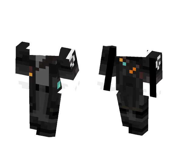 Shadowrun Mage class armor - Female Minecraft Skins - image 1