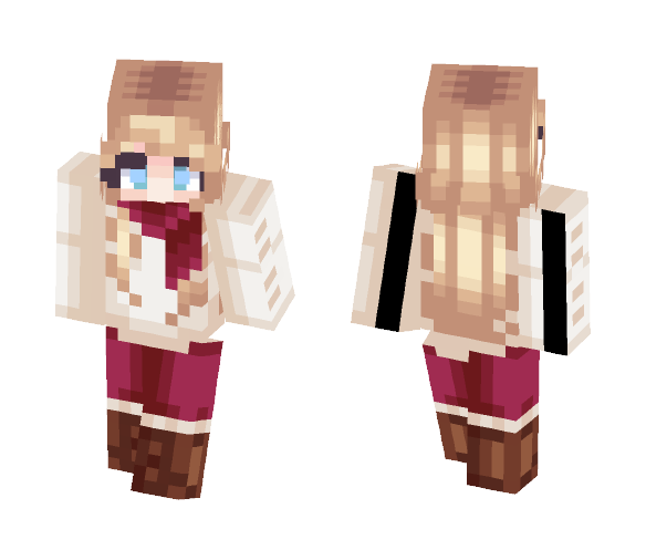 Winter girl - Girl Minecraft Skins - image 1