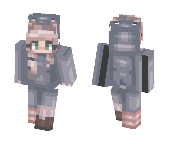 Elephant onesie - Recolour c: - Female Minecraft Skins - image 1