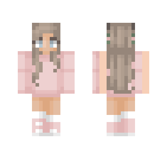 Pink Deer Girl ???? - Girl Minecraft Skins - image 2
