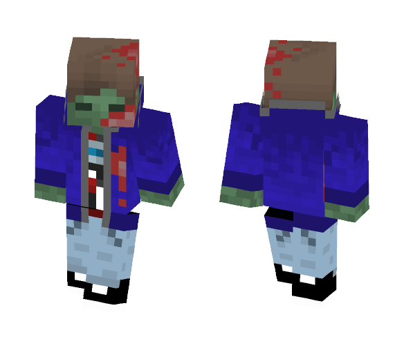 Teen Zombie - Male Minecraft Skins - image 1