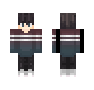 Blue and Red Shirt - Male Minecraft Skins - image 2