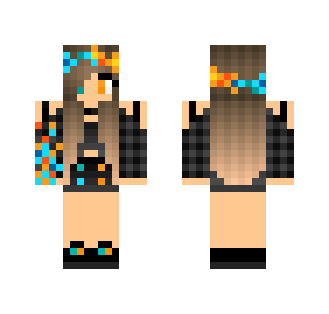 Lil' sis's mcpc skin ._. - Female Minecraft Skins - image 2