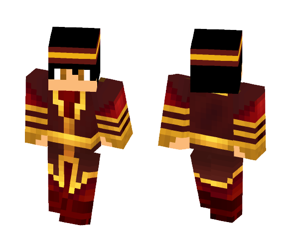Fire Nation Boy - Boy Minecraft Skins - image 1