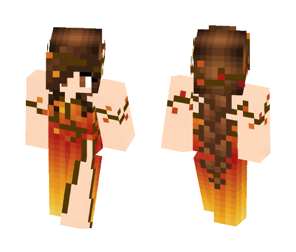 Wind Elemental Goddess - Female Minecraft Skins - image 1