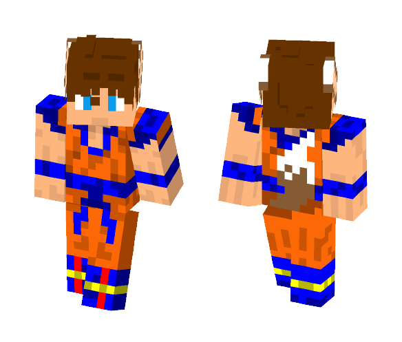 Ki Fighter - Male Minecraft Skins - image 1