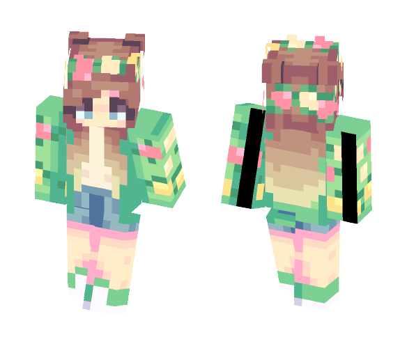 Flowers and Freckles - Male Minecraft Skins - image 1