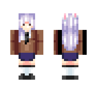 A sad rabbit girl - Girl Minecraft Skins - image 2