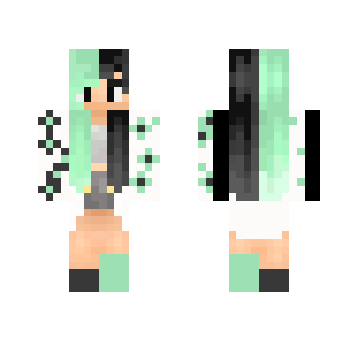 Green & black ~ Λϖ†‡ - Female Minecraft Skins - image 2