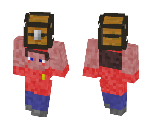 The Blushing Delivery Man - Male Minecraft Skins - image 1