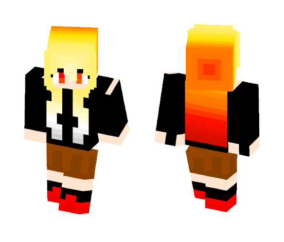 Flamision - Female Minecraft Skins - image 1