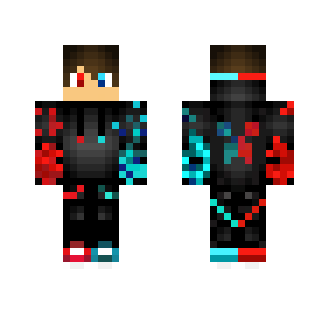 Fire and Ice Boy - Boy Minecraft Skins - image 2