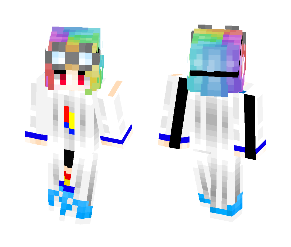 Rainbow Dash - Rainbow Factory - Male Minecraft Skins - image 1