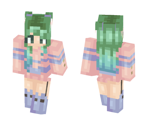Yay Ombre!.. Sorta - Female Minecraft Skins - image 1