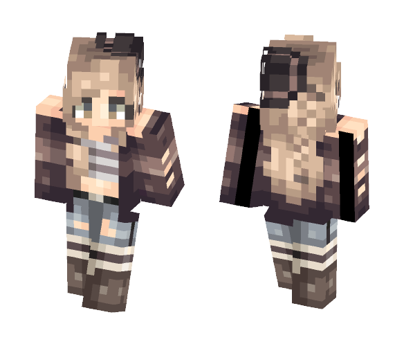 i have realms now let's party - Female Minecraft Skins - image 1
