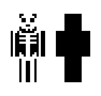 Silly skeleton - Other Minecraft Skins - image 2