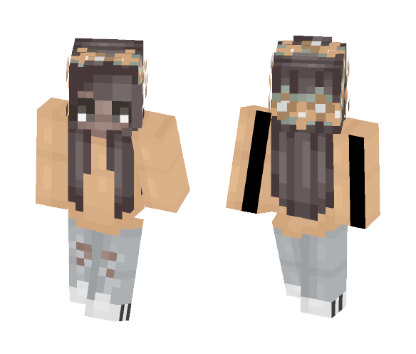 haven't posted in a while:/ - Female Minecraft Skins - image 1