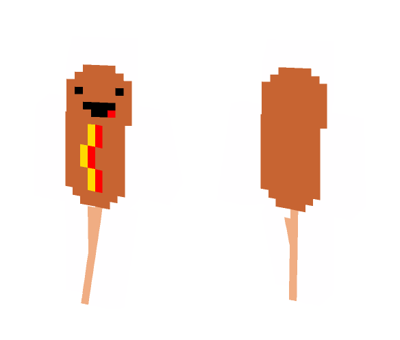 Enjoy Your Corn dog :D - Dog Minecraft Skins - image 1