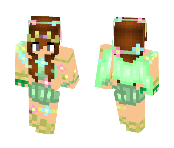 Forest Fairy - Female Minecraft Skins - image 1