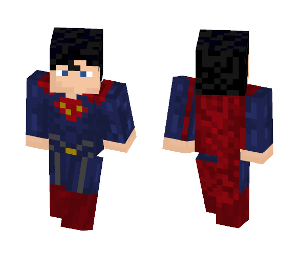 Superman (Man of Steel) - Male Minecraft Skins - image 1