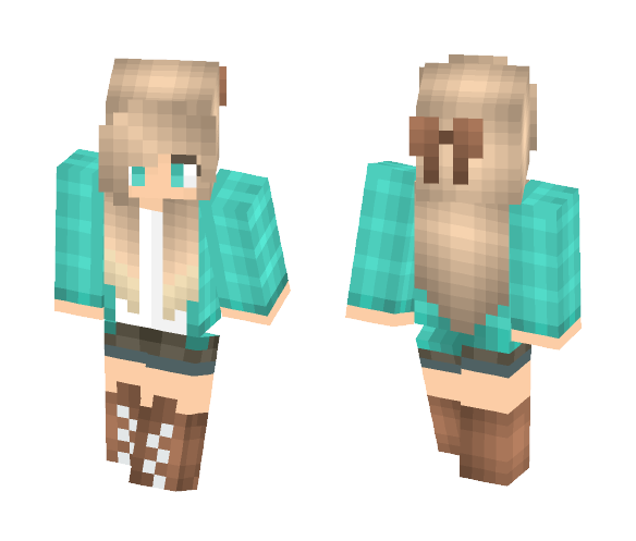 Girl V3 - Girl Minecraft Skins - image 1