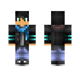 Water/blue version of me irl - Male Minecraft Skins - image 2