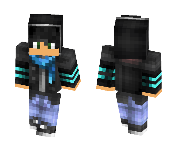 Water/blue version of me irl - Male Minecraft Skins - image 1