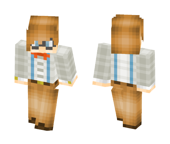 ✎~ Classic Nerd ~✎ - Male Minecraft Skins - image 1