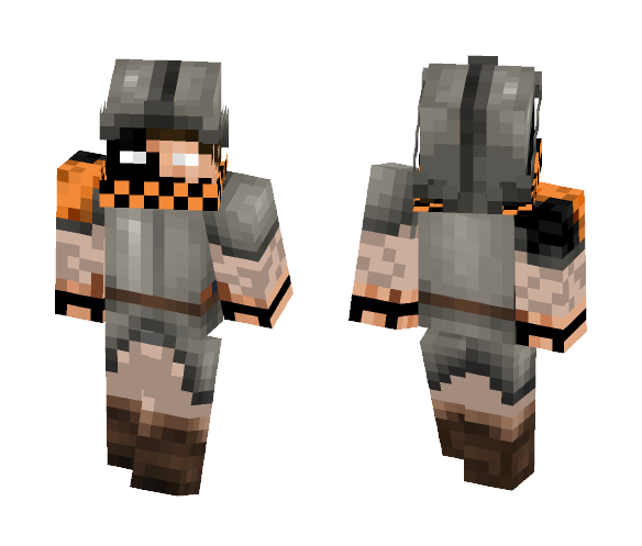 New Jenava - Knight with Helmet - Male Minecraft Skins - image 1