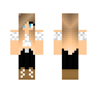 Blonde in white - Female Minecraft Skins - image 2