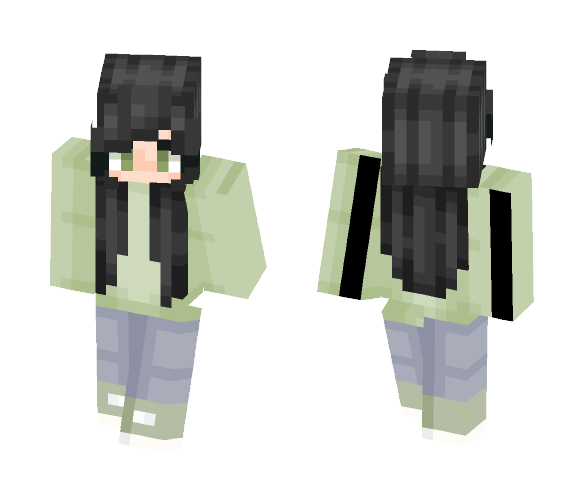 I'm a frog today..! - Female Minecraft Skins - image 1