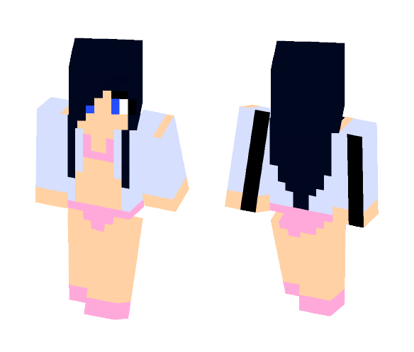 Bikini /w cardigan - Female Minecraft Skins - image 1