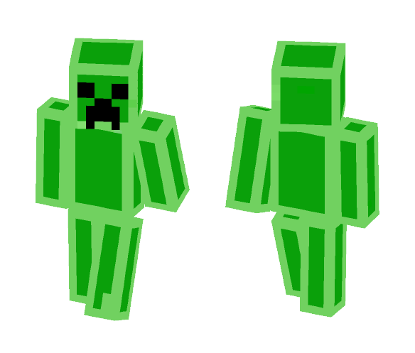 plastic creeper - Male Minecraft Skins - image 1