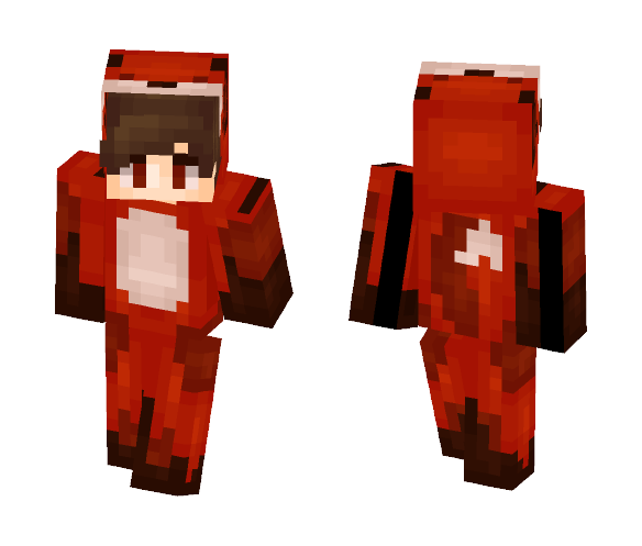 Fox Onesie - Interchangeable Minecraft Skins - image 1