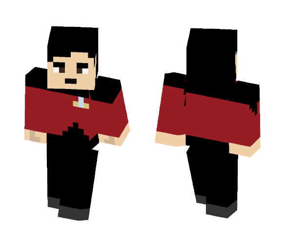 Starfleet Officer - Male Minecraft Skins - image 1