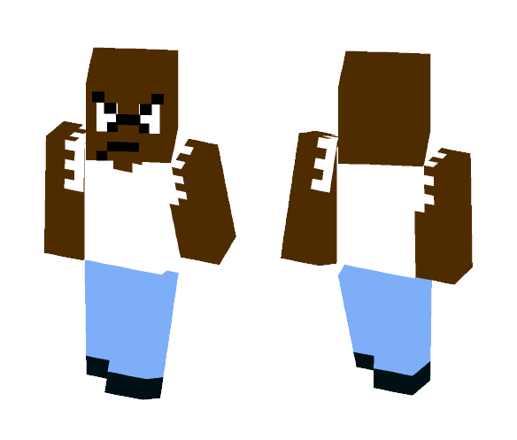 MURZYN Z GTA SA NANDREAS - Male Minecraft Skins - image 1