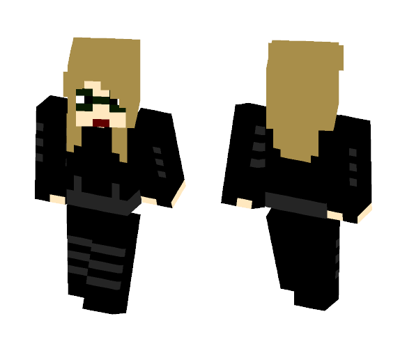Black Canary: CW - MrFlameYT - Female Minecraft Skins - image 1