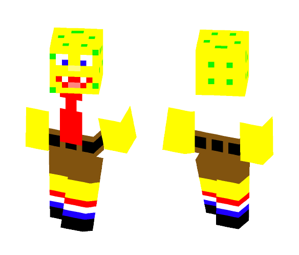 Spongebob - Male Minecraft Skins - image 1