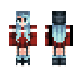 Another Red and Blue Combo - Female Minecraft Skins - image 2