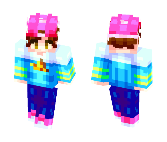 Hey, wanna eat some pizza? - Male Minecraft Skins - image 1
