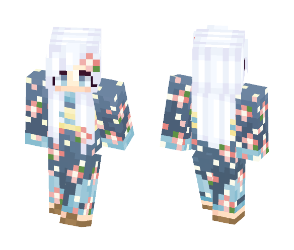 Night Blossoms - Female Minecraft Skins - image 1