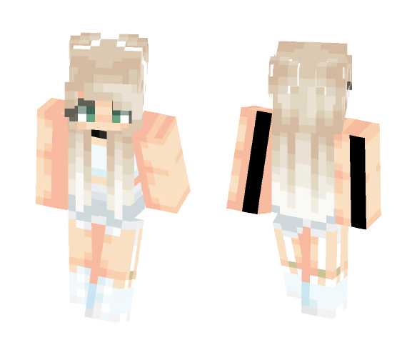~Blueee~ ♥FallØutDisco♥ - Female Minecraft Skins - image 1