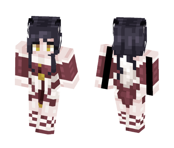 Ahri, The Nine-Tailed Fox - Female Minecraft Skins - image 1