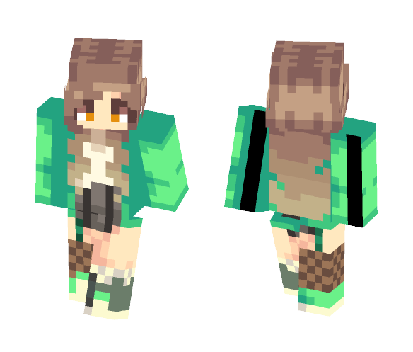Green - Female Minecraft Skins - image 1