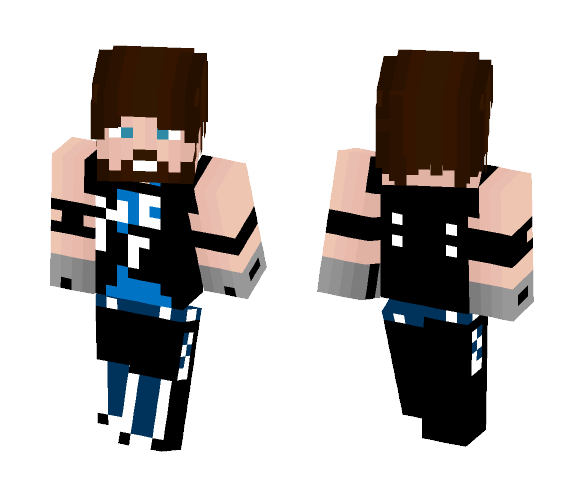 AJ Styles - Male Minecraft Skins - image 1