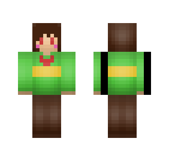 Greetings, i am chara - Interchangeable Minecraft Skins - image 2