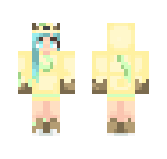 Leafeon onesie~female - Female Minecraft Skins - image 2